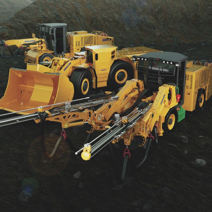 Komatsu ZJ32 Underground Hard Rock Drills Specs | SMS Equipment